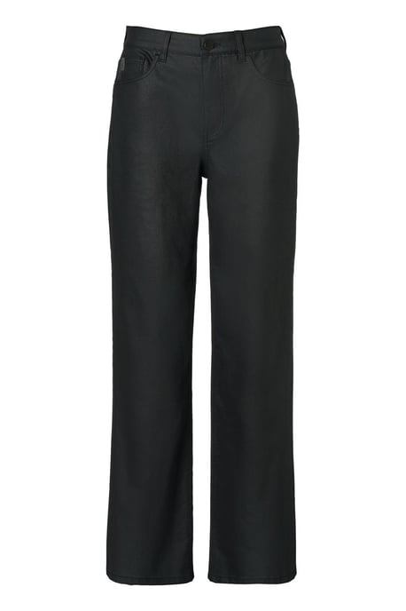 Lienna beschichtete Hose Schwarz - Image 4