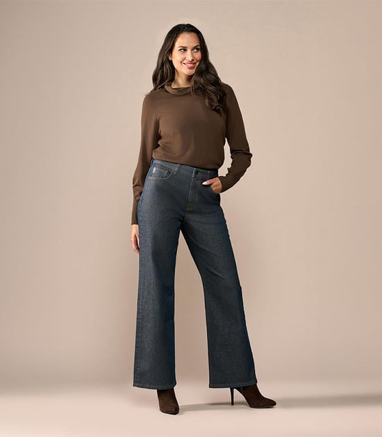 Lienna beschichtete Hose Bronze - Image 6