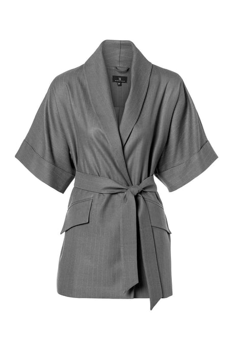 Roseline Lurex Blazer Grau - Image 2