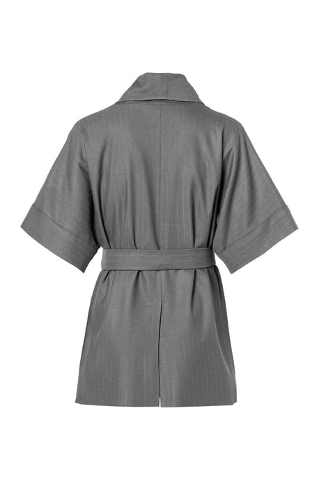 Roseline Lurex Blazer Grau - Image 4