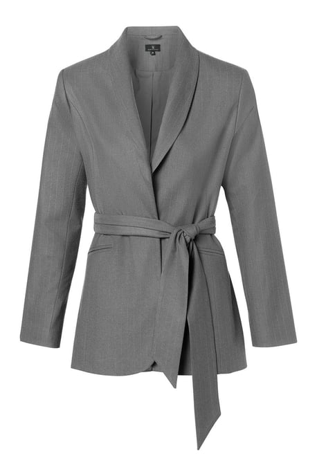 Zaylee Lurex Blazer Grau - Image 2