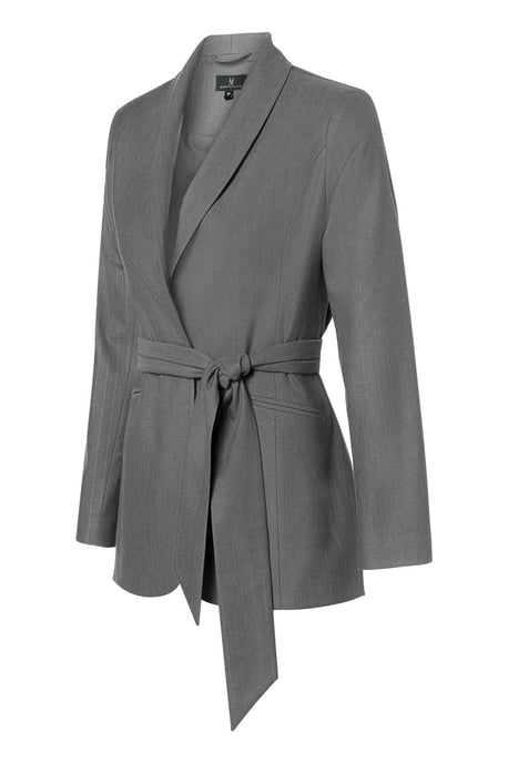 Zaylee Lurex Blazer Grau - Image 3