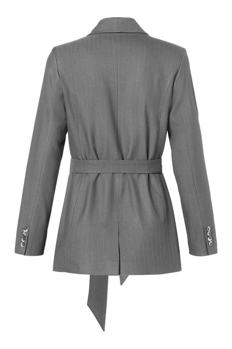 Zaylee Lurex Blazer Grau - Image 4