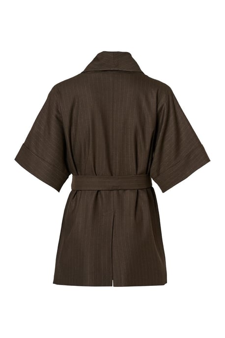 Roseline Lurex Blazer Braun - Image 4