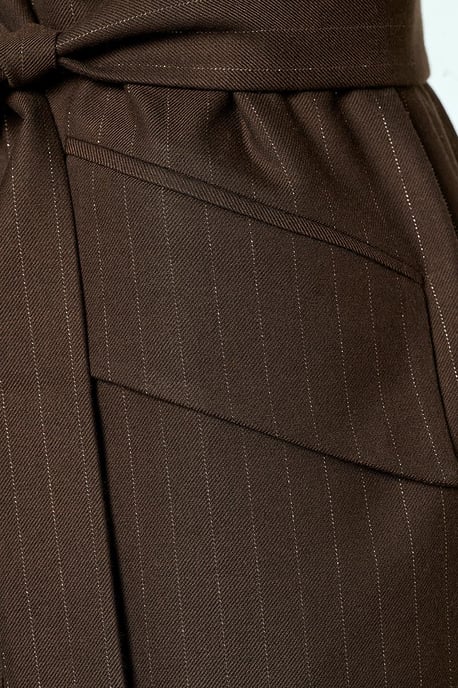 Roseline Lurex Blazer Braun - Image 5