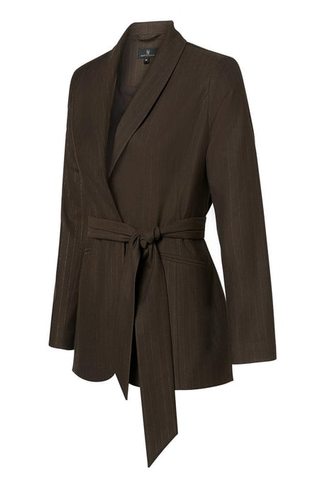 Zaylee Lurex Blazer Braun - Image 3