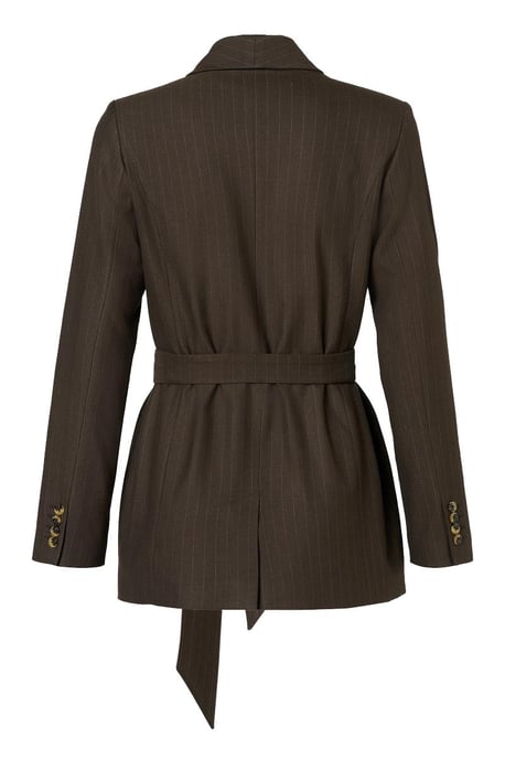 Zaylee Lurex Blazer Braun - Image 4