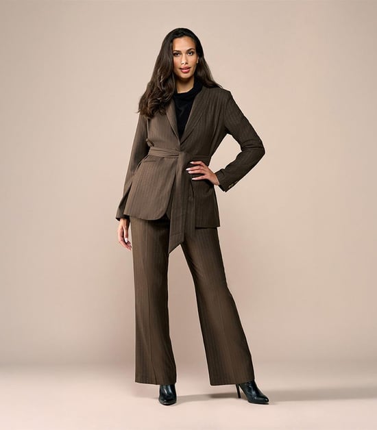 Zaylee Lurex Blazer Braun - Image 6