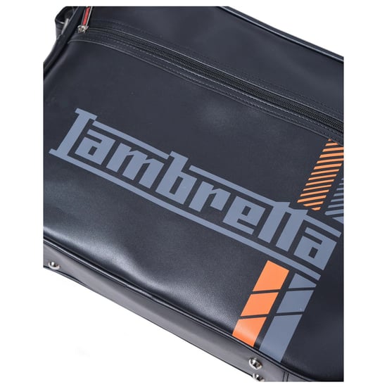Lambretta - Kosmetikbeutel, Rallye-Streifen (Schwarz) - Image 3