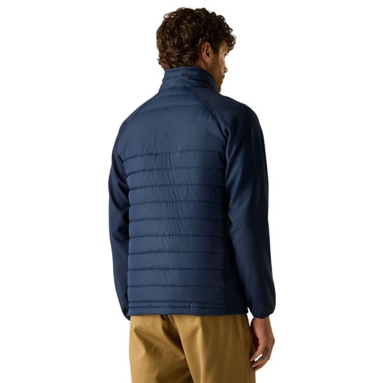 Regatta - Steppjacke für Herren, Durchgehender Reißverschluss (Marine/Asche) - Image 5