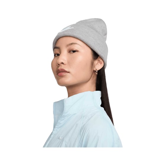 Nike - "Futura Peak" Mütze für Herren/Damen Unisex (Dunkelgrau/Weiß) - Image 3