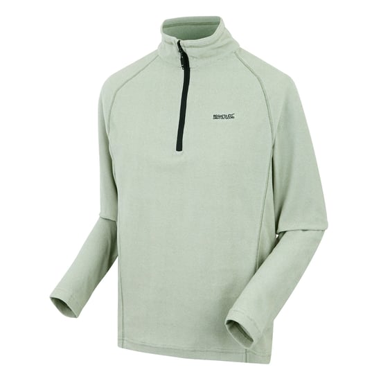 Regatta Great Outdoors Herren Montes Fleece-Pullover (Ölgrün/Steinweiß) - Image 3