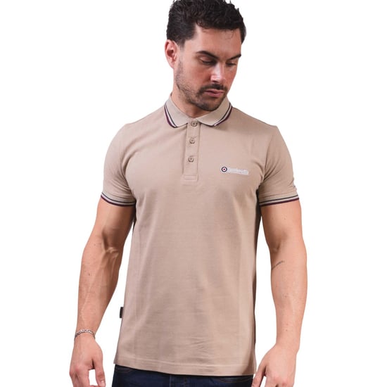 Lambretta - Poloshirt für Herren (Steinfarben/Mond/Ozean/Winterblüte) - Image 6