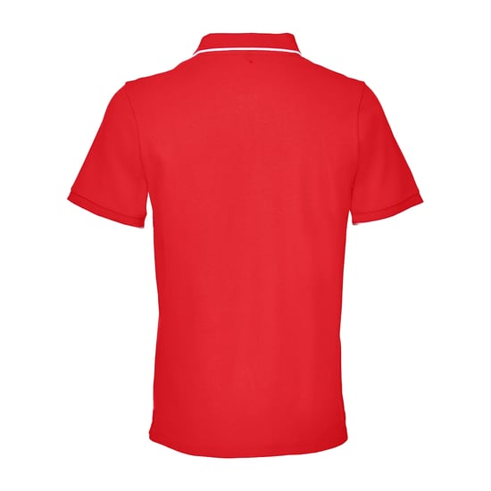 SOLS - "Palermo" Poloshirt für Herren/Damen Unisex (Leuchtend Rot/Weiß) - Image 2