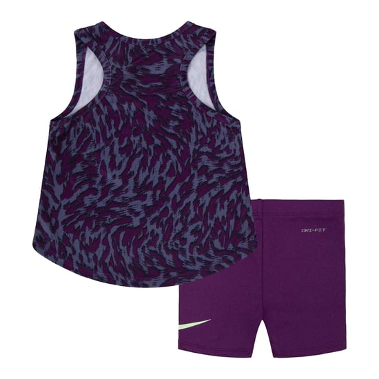 Nike - "Veener" Set Oberteil & Shorts für Kinder (Violett) - Image 2