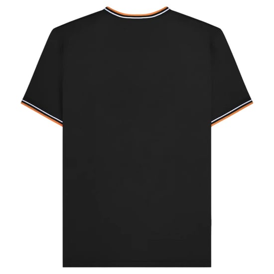 Lambretta - "AW24" T-Shirt für Herren (Schwarz/Weiß/Orange) - Image 2