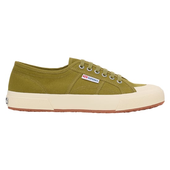 Superga - Herren/Damen Unisex Sneaker "2390 Military" (Militärgrün/Naturweiß) - Image 4