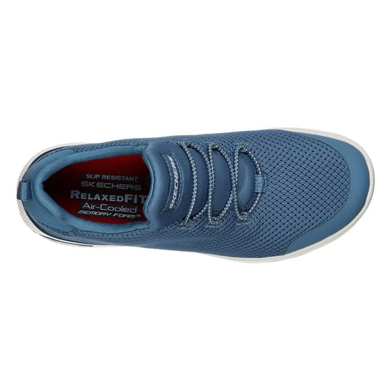 Skechers - Damen Sicherheitsschuhe "Marsing-Waiola SR" (Blau/Weiß) - Image 4