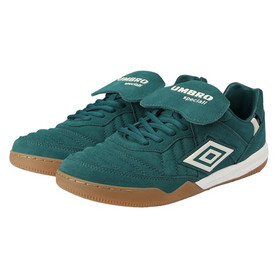 Umbro - "Speciali Tr" Oberteil mit Klappe Sneaker für Herren, Wildleder (Tannengrün/Antikweiß/Schwarz) - Image 4