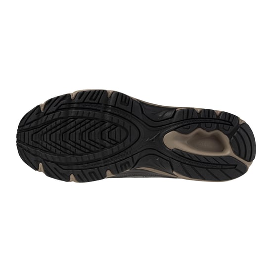 Mizuno - "MXR" Blockfarben Sneaker für Herren (Eisentor Grau/Silber/Syrah Rot) - Image 3