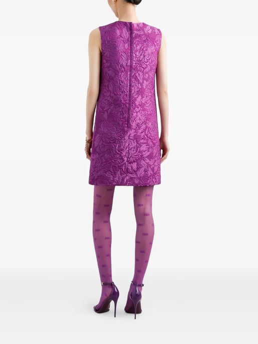 Jaquard Mini Kleid - Image 3