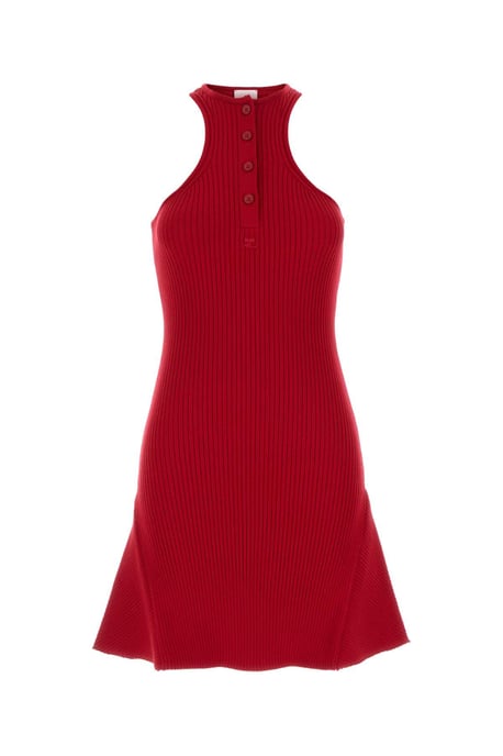 Rotes Viskose-Mixkleid - Image 2