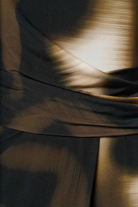 Eloise Printkleid Olivgrün/Mehrfarbig - Image 5