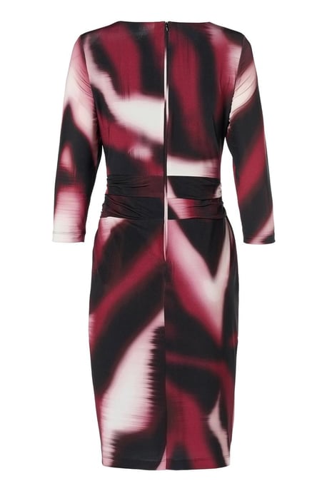 Eloise Printkleid Rosa / Mehrfarbig - Image 4