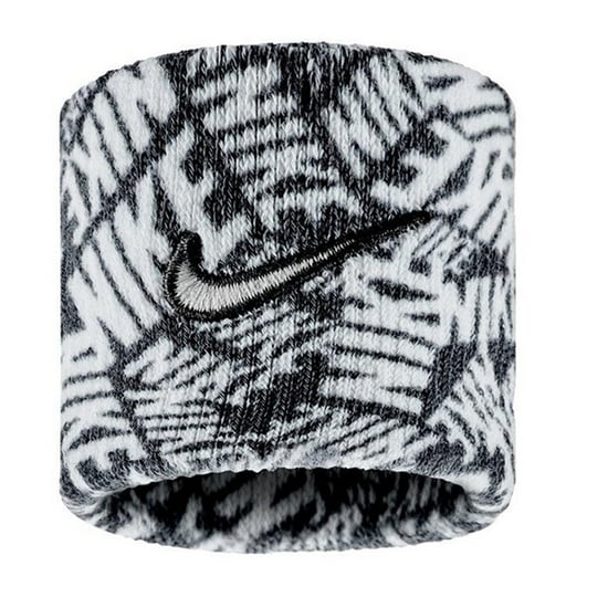 Nike - "Classic" Armband, Dri-FIT, Swoosh (2er-Pack) (Schwarz/Weiß) - Image 2