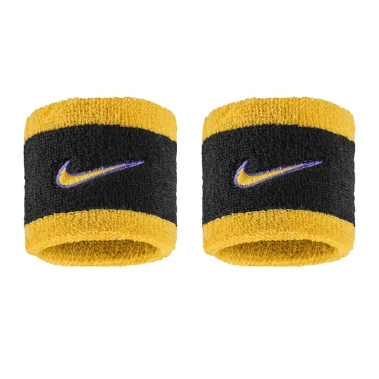 Nike - "Classic" Schweißband (2er-Pack) (Violett/Gelb) - Image 1