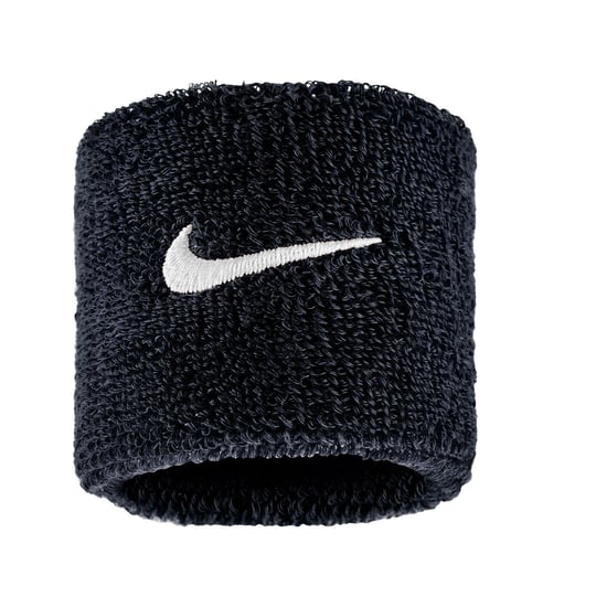 Nike - "Classic" Schweißband, Swoosh (2er-Pack) (Schwarz) - Image 2