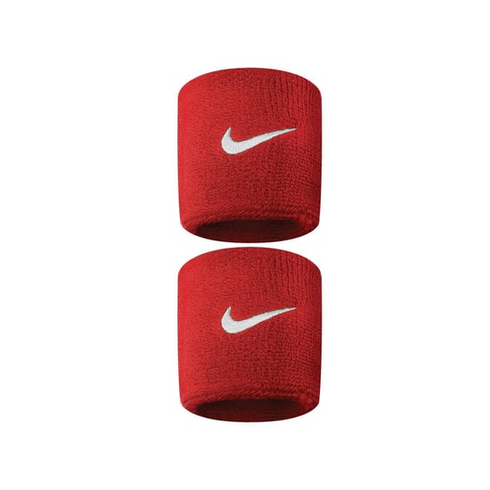 Nike - 2er-Pack Swoosh Armband (Scharlachrot/Weiß) - Image 2