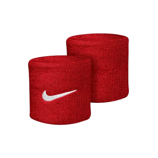 Nike - 2er-Pack Swoosh Armband (Scharlachrot/Weiß) - Image 3