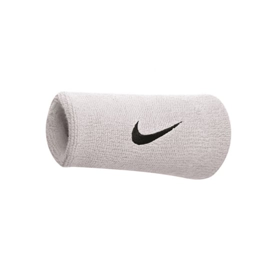 Nike - "Jumbo" 2er-Pack Swoosh Armband (Weiß/Schwarz) - Image 1