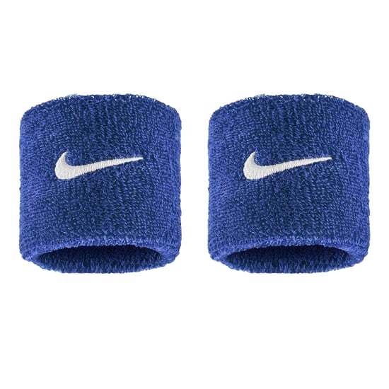Nike - "Classic" Armband, Swoosh (2er-Pack) (Königsblau/Weiß) - Image 1