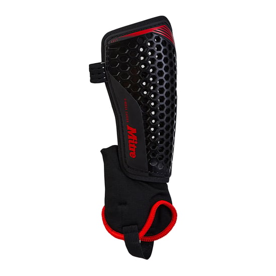 Mitre - Schienbeinschutz für Herren (Schwarz/Rot) - Image 2