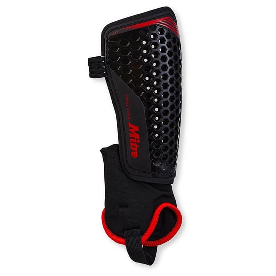 Mitre - "2024" Hockey-Schienbeinschoner für Herren/Damen Unisex (Schwarz/Rot) - Image 2