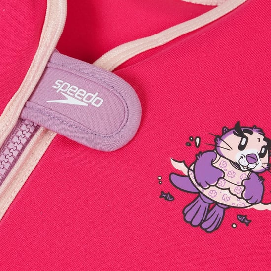 Speedo - Kinder Schwimmweste "Sea Squad", Graubraun (Pink) - Image 3