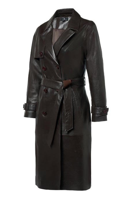 Lyana Lederjacke Dunkelbraun - Image 3