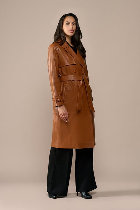 Lyana Lederjacke Cognac - Image 2