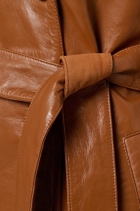 Lyana Lederjacke Cognac - Image 6