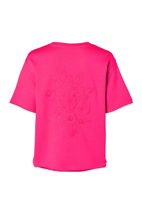 Caroline Tensen Emma Sweat Tee Fuchsia - Image 5