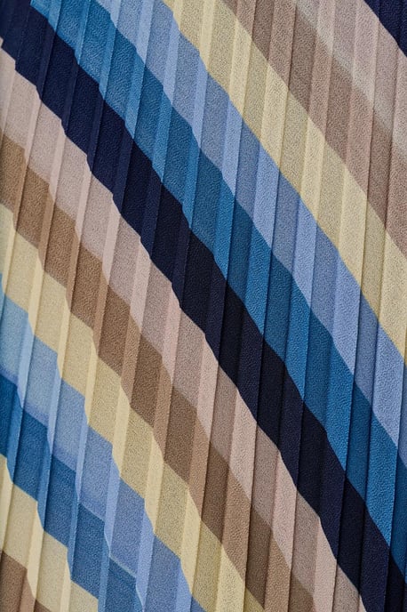 Lara Faltenrock Blau/Mehrfarbig - Image 6