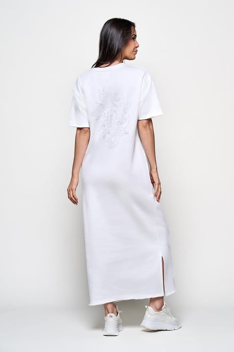 Caroline Tensen Ella Sweatkleid Off-White - Image 2