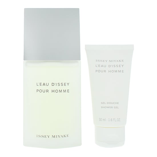 Issey Miyake L'eau D'issey Pour Homme Eau de Toilette 75ml + Duschgel 50ml Geschenkset für ihn - Image 2