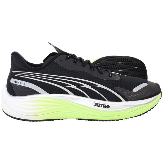 Puma Velocity Nitro 3 Gore-Tex Damen Schwarz Laufschuhe - Image 4