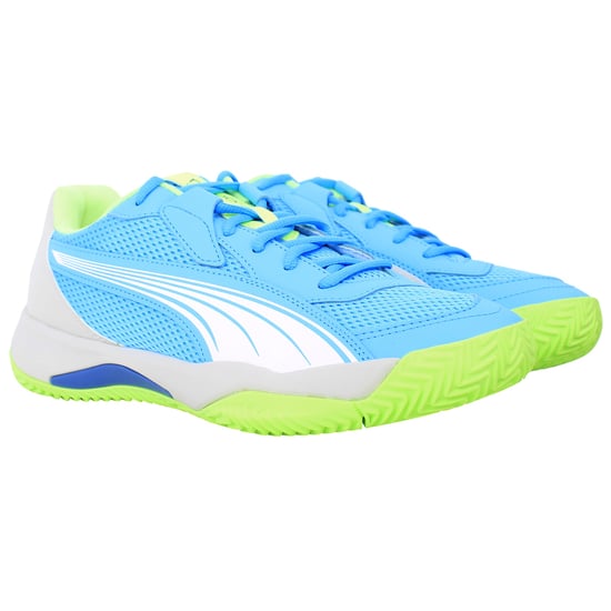 Puma Nova Court Herren Blau Padel Schuhe - Image 2