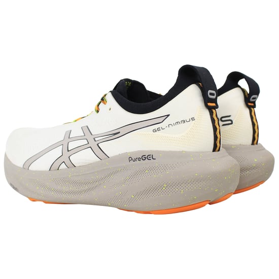 Asics Gel-Nimbus 25 TR Herren Laufschuhe Off-White - Image 3