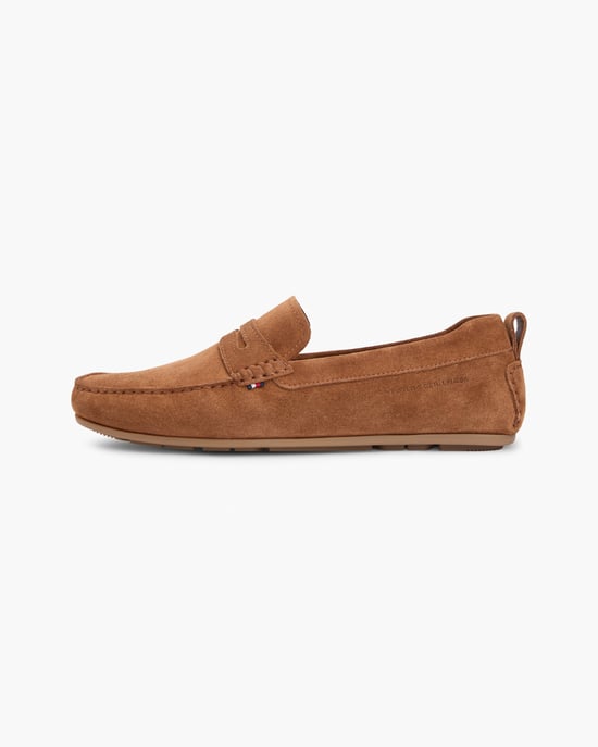 Tommy Hilfiger Core Hilfiger Herren Wildlederfahrer - Coconut Grove Wildlederfahrer in Tan - Image 2
