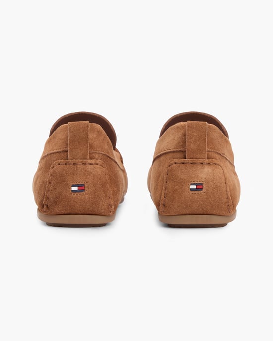 Tommy Hilfiger Core Hilfiger Herren Wildlederfahrer - Coconut Grove Wildlederfahrer in Tan - Image 5